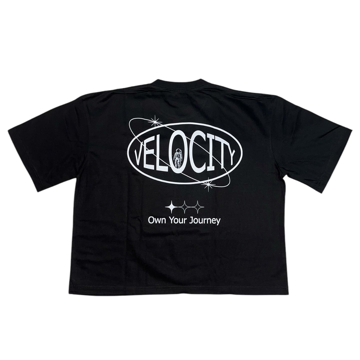 OWN YOUR JOURNEY - BOXY CROP SHIRT