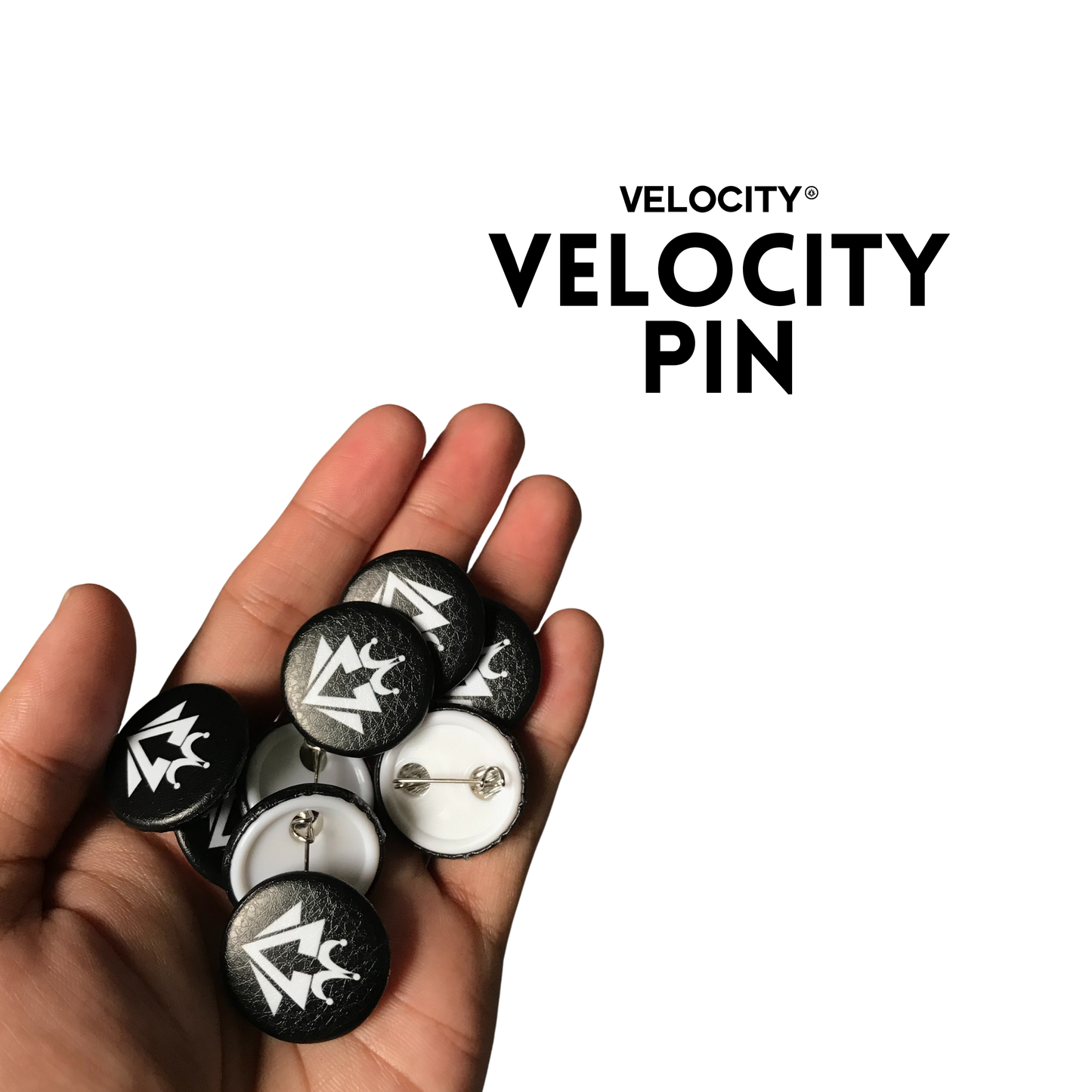 VELOCITY PINBACK BUTTON