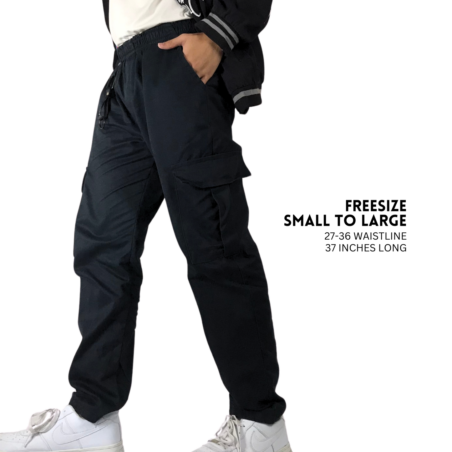 CARGO PANTS W/ KEYHOLDER