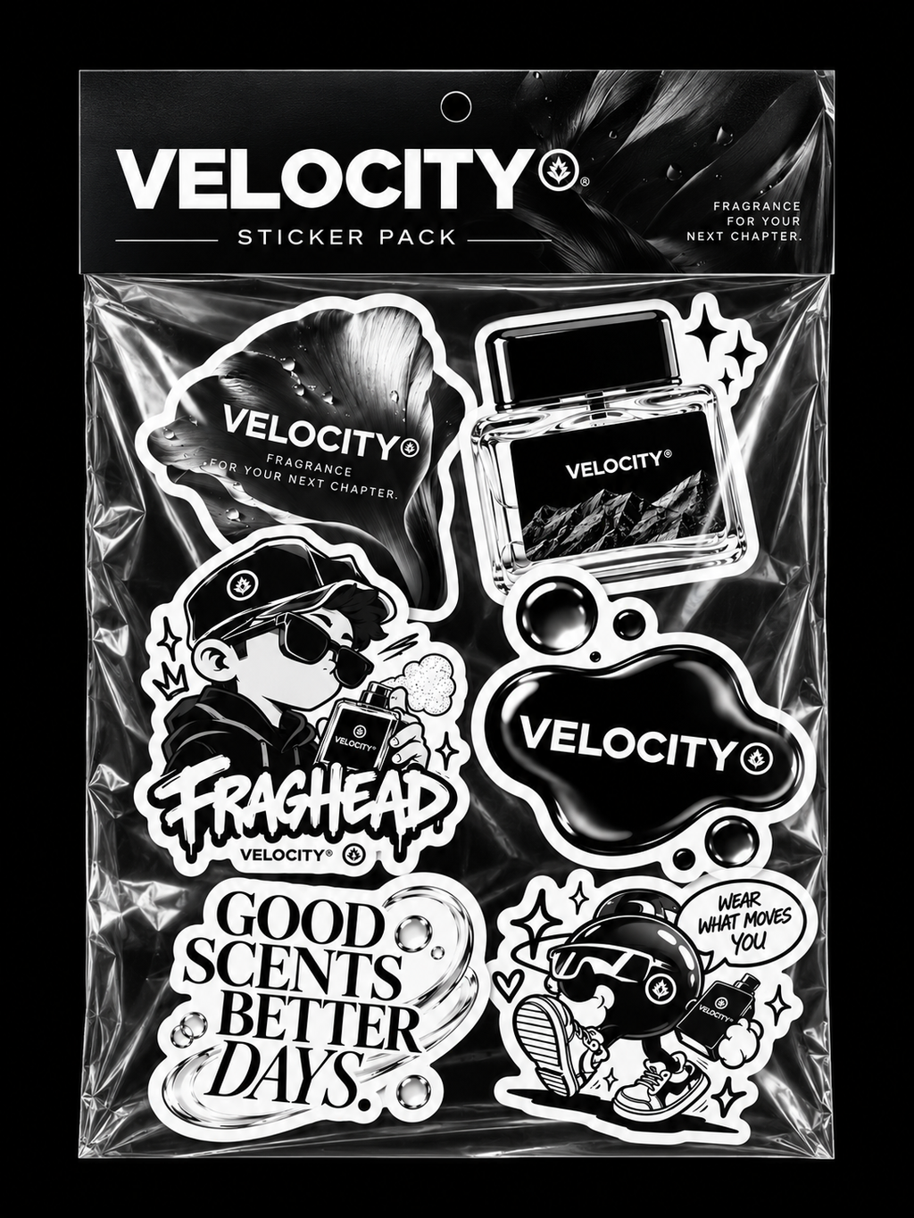 Velocity Scents Sticker Pack