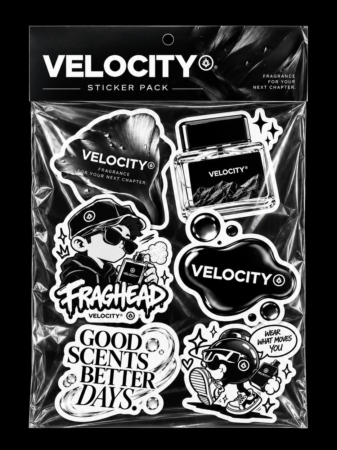 Velocity Scents Sticker Pack